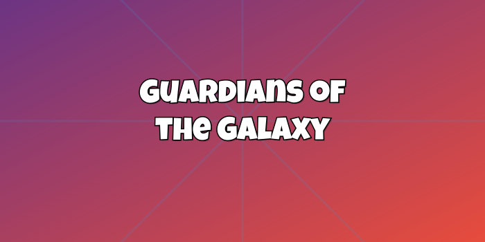 Category cover: Guardians of the Galaxy - 1 - cute-cursor.com